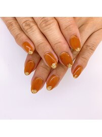 シンプルジェルネイル&本格ケア