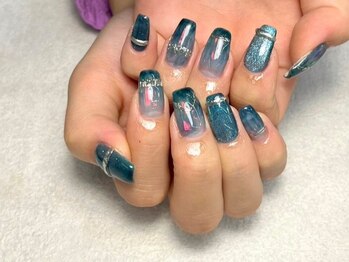 ネイル マックスケリー 神戸(MAXKELLY)/オーロラネイル