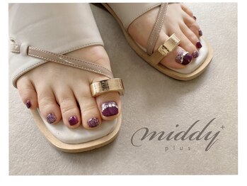 ミディプラス(middy plus)/【Foot nail】