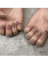 ネイルサロンファストネイルプラス 新宿店(FAST NAIL PLUS)/2025冬ネイル【グリッター】