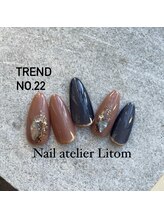 ネイルアトリエ リトム(Nail atelier Litom)/ハンド/定額デザイン