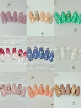 シエルクレール(Ciel Clair)の写真/可愛い系～海外ネイル、ガーリー系（pink系）やワンホンまで豊富◎大事なイベント前にもおすすめです♪