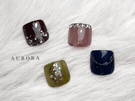 フットサンプル親指アート定額