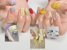 ユズネイル(yuz___nail)の雰囲気（【定額個性派¥9800】粘土ジェルなど凹凸多めなデザイン♪）
