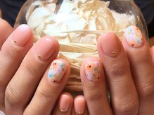 ネイルズ ララ(nails Lala)/フラワーネイル。