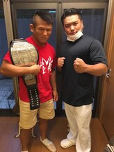 格闘家の北岡悟選手