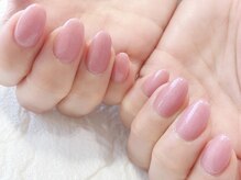08ネイル(08 nail＆school)/ラメ入りピンク☆