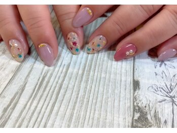 ノンブリック 楽々園店(Nomblic)/Flowerネイル