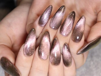 ネイルサロン クイーン(Nail Salon Queen)の写真/【新規☆ワンカラ-¥3500】人気シンプルコ-ス期間限定でお得!【全員★ピ-ルオフジェルワンカラ-¥4000】導入!