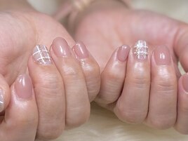 チェックネイル
