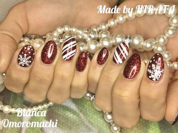 ビアンカ 沖縄おもろまち店(Bianca)/手書き!クリスマスネイル☆