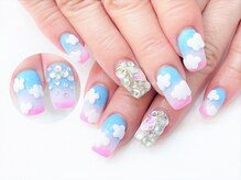 ネイルコレクション ピンク(Nail Collection Pink)/ジェルアート放題★雲ネイル