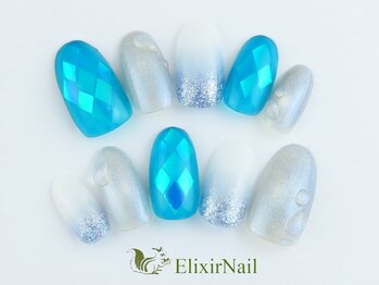 エリクサーネイル 神田(Elixir Nail)/ハンドやり放題/クーポン使用