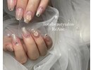 クリアハートネイル