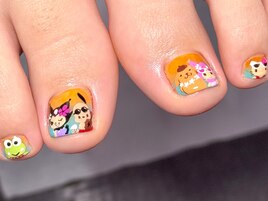 ハワイ仕様フットネイル