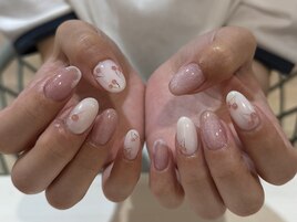 さくらんぼネイル