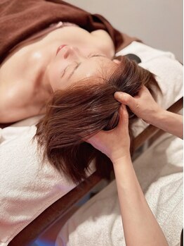 手もみ庵 ようらくの写真/【ヘッドスパ30分¥2770】目の疲れや頭痛でお悩みの方にオススメ◎お悩みの原因にしっかりアプローチ!