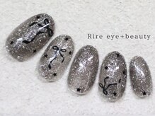リール アイプラスビューティー(Rire eye + beauty)/75分リボンデザインコース¥7700