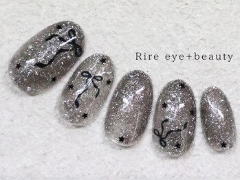 リール アイプラスビューティー(Rire eye + beauty)/75分リボンデザインコース¥7700