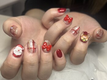 ジョアネイル(JOA Nail)/クリスマス/サンタさん/トナカイ