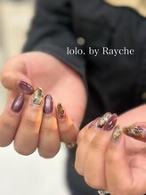 推しカラーニュアンスnail♪