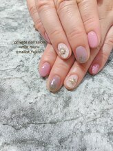 プライベート ネイルサロン マーマ(murmur)/ぷくぷくフラワー