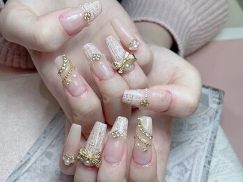 ロアネイル(Loa nail)の写真/【チップスカルプ&ジェル150分やり放題¥15980】予約殺到の人気サロン!!他とは違ったネイルを是非♪