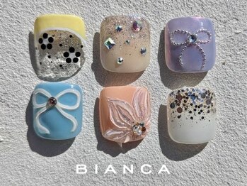 ビアンカ 名駅店(Bianca)の写真/夏はすぐソコ!期間限定デザインが定額で！6000円~8000円◆ハンドと同時施術も可能【パラジェル登録サロン】