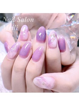 メイリー(MEILI)/紫ニュアンス&ホロフレ@定額