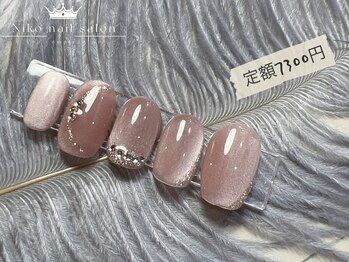 ニコ 銀座本店(Niko)/クリスマス/冬ネイル/ツイード