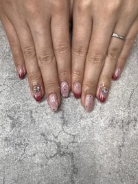 2025冬ネイル【フレンチネイル】