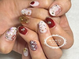 成人式ネイル