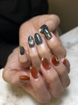 シェノン(Shainon)/秋ネイル