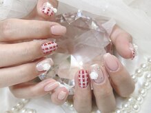 アンジュ(Ange)/【Rika】ツイードチェック柄