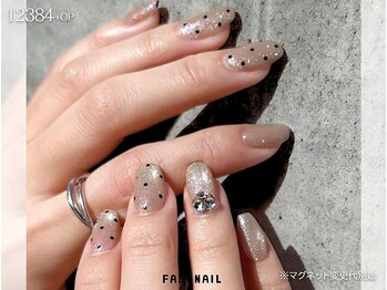FAST NAIL 荻窪駅前店【パラジェル/ジェルネイル専門/定額/マグネット/フットネイル】/マグネットネイル/ワンホン/韓国