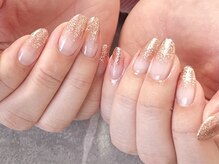 リーブル ネイル(Libre nail)/【ラメグラデーション】