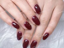 ノア ネイル(Noa Nail)/レッド色　ワンカラー　シンプル