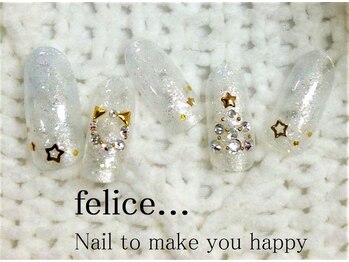 ネイルサロン フェリーチェ(felice)/【定額ネイル】¥7980