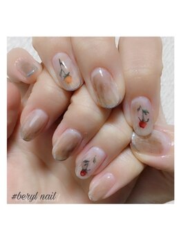 ベリルネイル バイ アスティエ(beryl nail by ASTIER)/¥8000 design