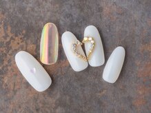 サンミーゴネイル 神戸店(Sunmego Nail)/オーロラミラーネイル