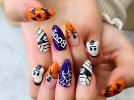 ハロウィンネイル