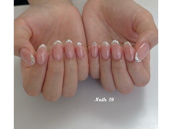 ネイルズサンキュー(Nails 39)/ガラスフレンチ