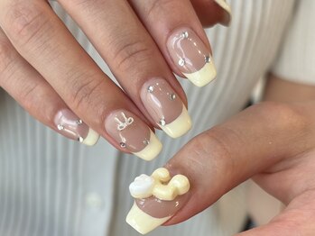 #フレンチネイル#推しネイル