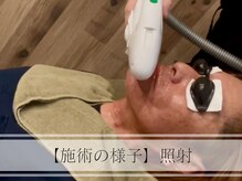 メンズプラス(MEN’S PLUS)/ヒゲ脱毛/施術風景