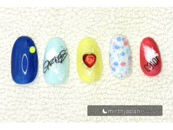 マースジャパン(mirthjapan)/定額ネイル　¥13500