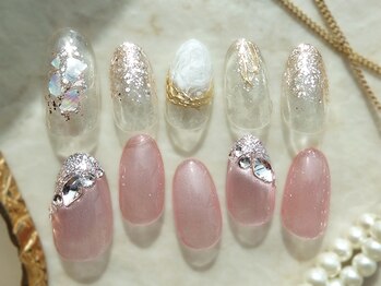 プラスネイル 自由が丘店(PLUS NAIL)の写真/【パラジェル取扱店】人気のニュアンスネイルがたくさん♪【自由が丘店★】
