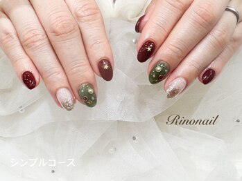 リノ ネイル(Rino nail)/クリスマスネイル 71217