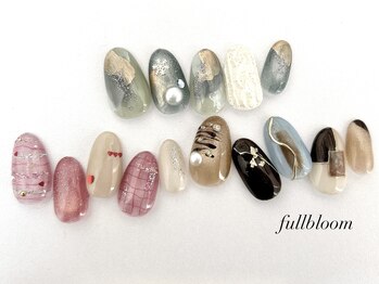 フルブルーム(fullbloom)/2月 季節のクーポンデザイン