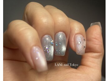 ラニネイルトウキョウ(LANI nail Tokyo)/光を味方にする大人バブルネイル