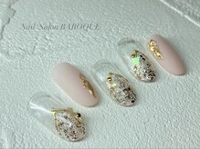 ネイルサロン バロック(Nail Salon BAROQUE)/シェル×フレンチデザイン